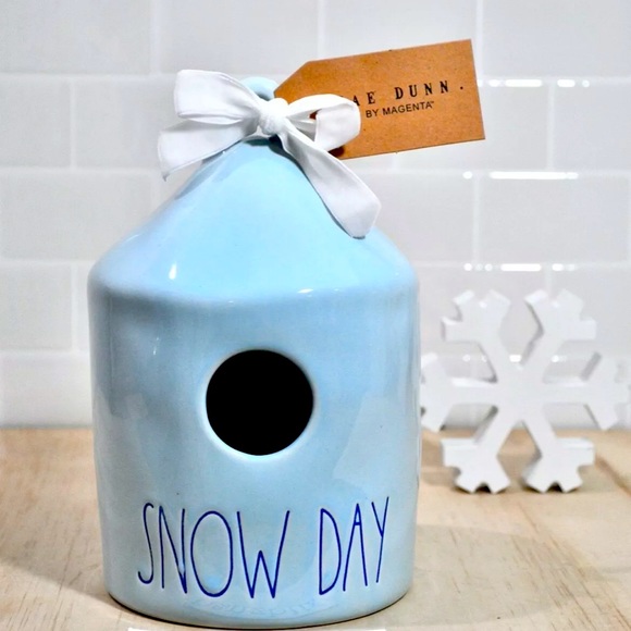 Rae Dunn Other - RAE DUNN SNOW DAY BIRD HOUSE